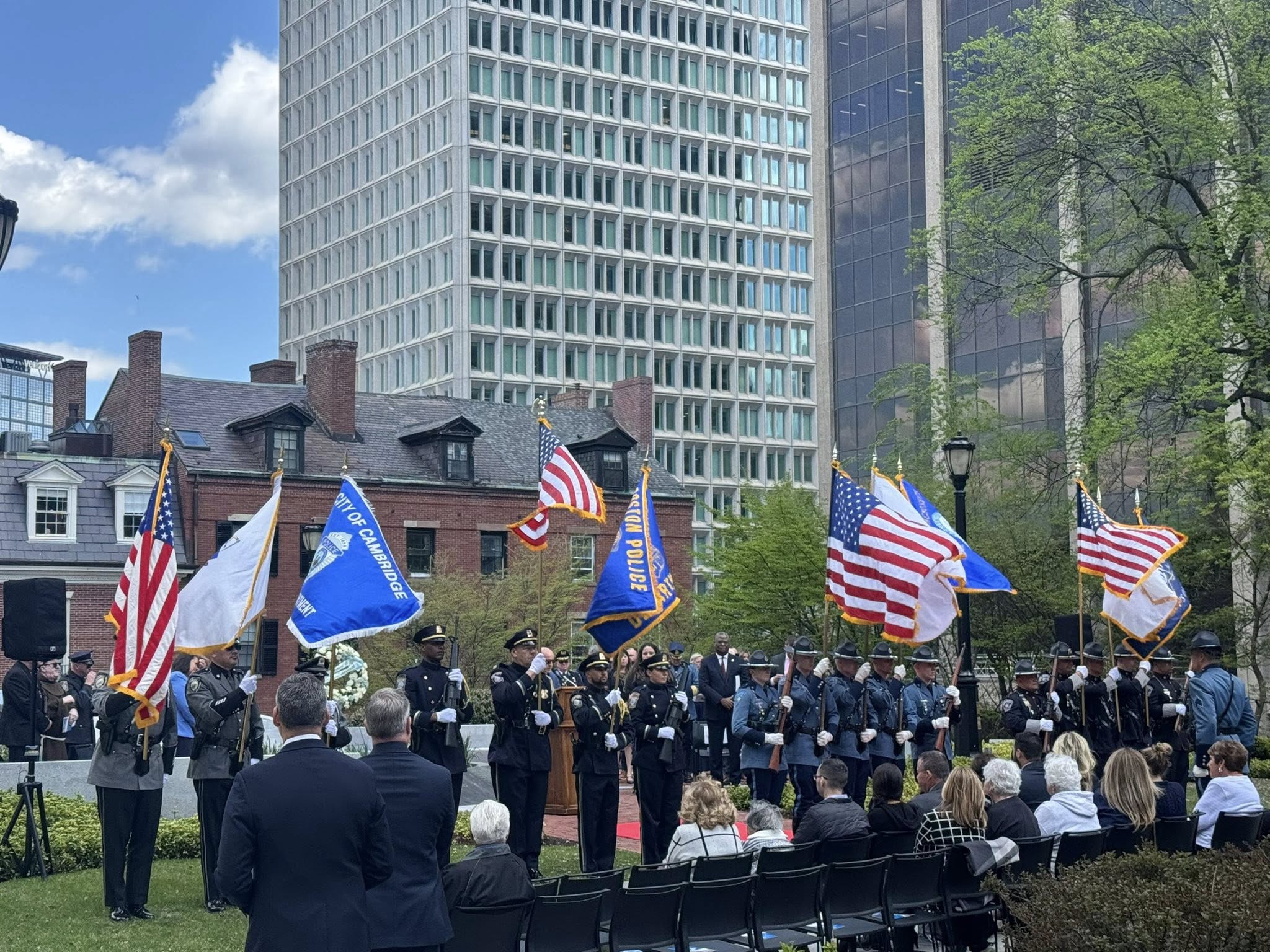 37th Annual Memorial Ceremony hosted by Massachusetts Law Enforcement Memorial Foundation